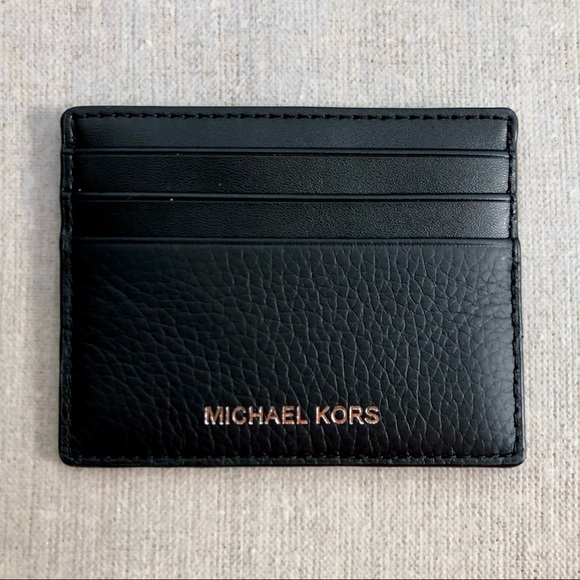 Michael Kors Other - 🖤HP!🖤 MICHAEL KORS MENS Cooper Pebbled Leather Tall Card Case